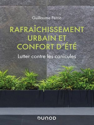 cover image of Rafraîchissement urbain et confort d'été